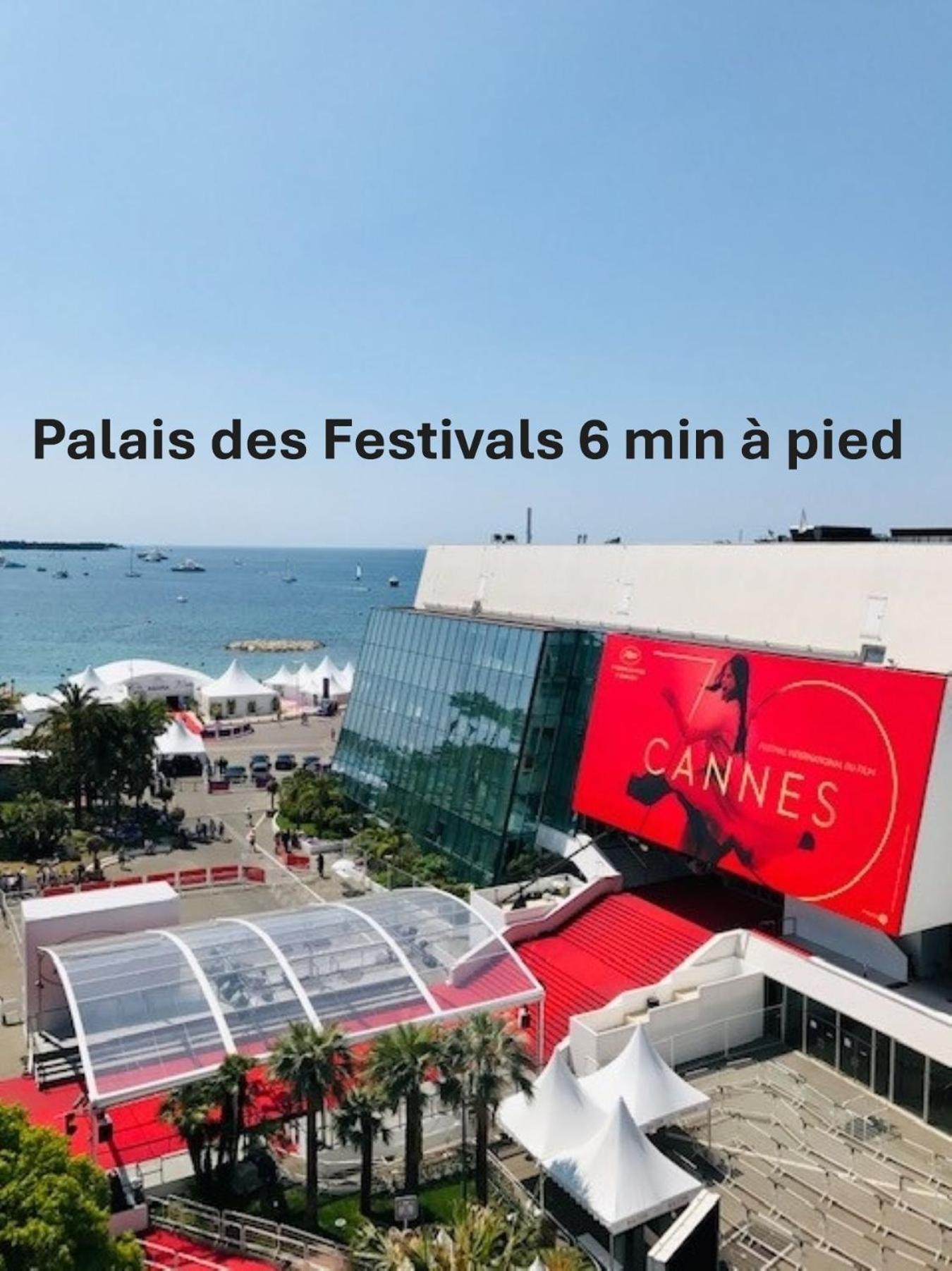 Studio Lumineux 200 M Des Plages A0B192 Cannes Eksteriør bilde